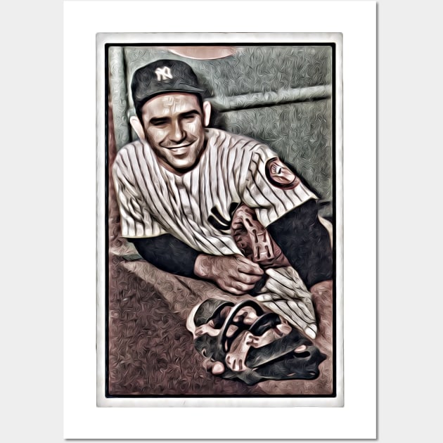 Yogi Berra: 1953 Flashback Champs Wall Art by flashbackchamps